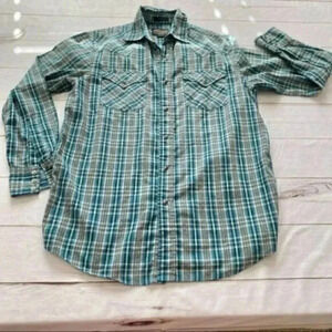 Pendleton Frontier Shirt Men’s Sz S Woolen Mills Pearl Snap Long Sleeve …